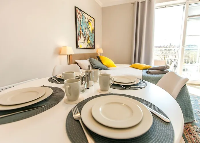 公寓 Uroczy Z Parkingiem 索波特