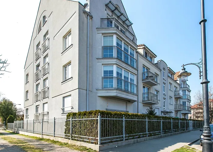 Uroczy Z Parkingiem 公寓 索波特